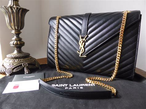 ysl matelassé envelope bag|YSL black envelope bag.